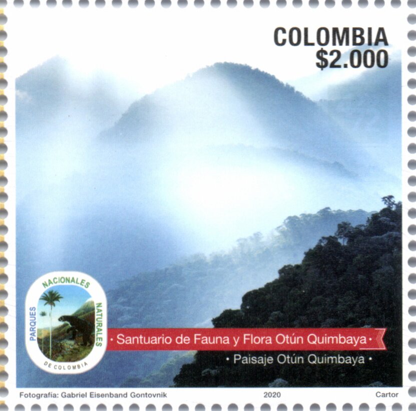 View of Otún Quimbaya Flora and Fauna Sanctuary