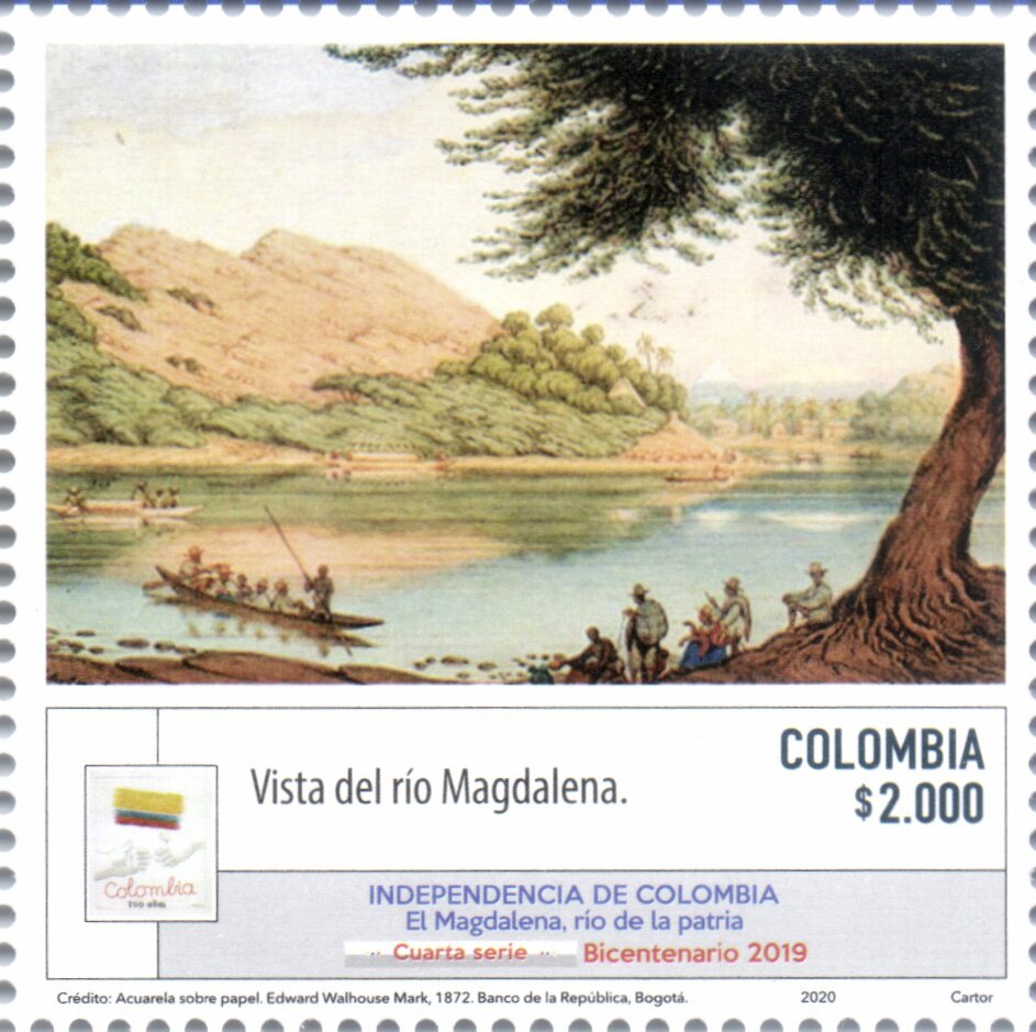 View along the Rio Magdalena