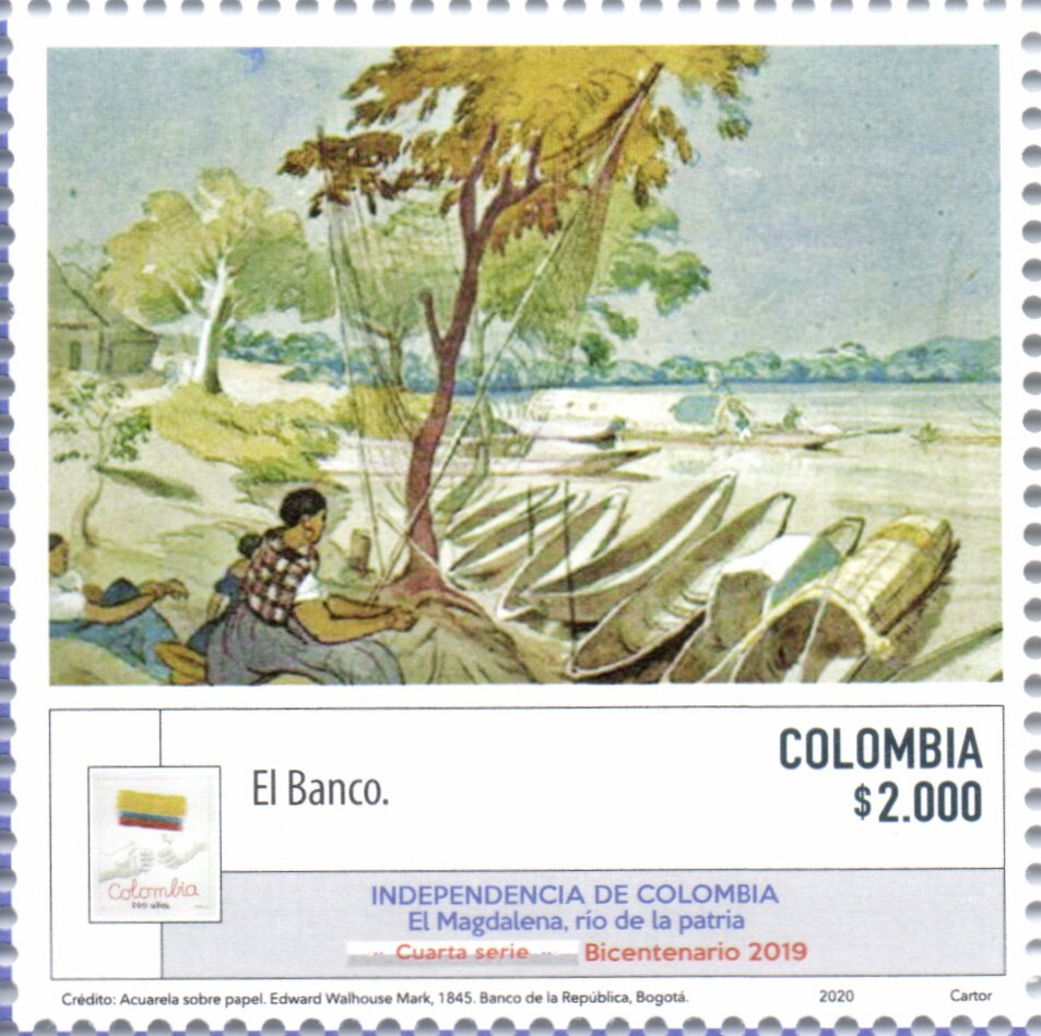 View Along River Bank