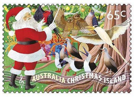 Santa Conducting Orchestra