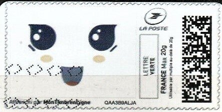 Stamp, Kawaii 1, Personalized and Private Mail Stamps,  , Cartoons