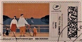 Family on the Sea Front