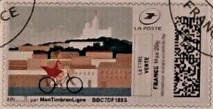 Cyclist in Town