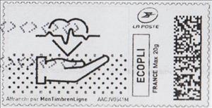 Stamp, Hand and Heart, Personalized and Private Mail Stamps,  , Hands, Healthcare, Hearts