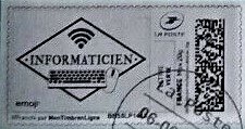 Computer Worker. Informaticien.