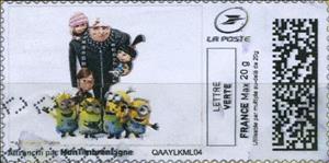 Stamp, Despicable Family, Personalized and Private Mail Stamps,  , Cartoons, Families, film