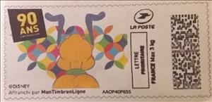 Stamp, Pluto, Personalized and Private Mail Stamps,  , Cartoons, Disney, Dogs