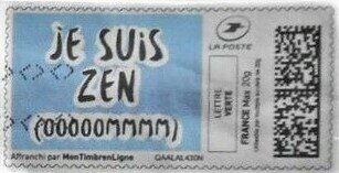 Light Blue Je suis Zen