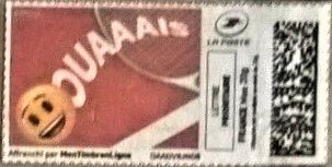 Stamp, Ouaaais, Personalized and Private Mail Stamps,  , Cartoons, Letters (Alphabet), Sports, Tennis