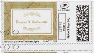 Stamp, Pessine et Antoinette, Personalized and Private Mail Stamps,  , Greetings, People