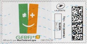 Stamp, Gerfi, Personalized and Private Mail Stamps,  , Advertisements, Education, Logos, Universities