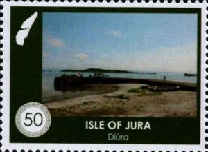 Stamp, Craighouse beach, Cinderellas,  , Beaches, Islands