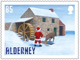 Santa Visiting Bonne Terre Watermill
