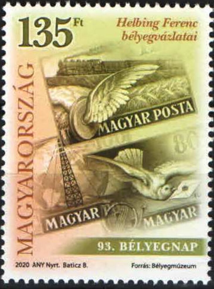 Stamp Designs of Ferenc Helbing
