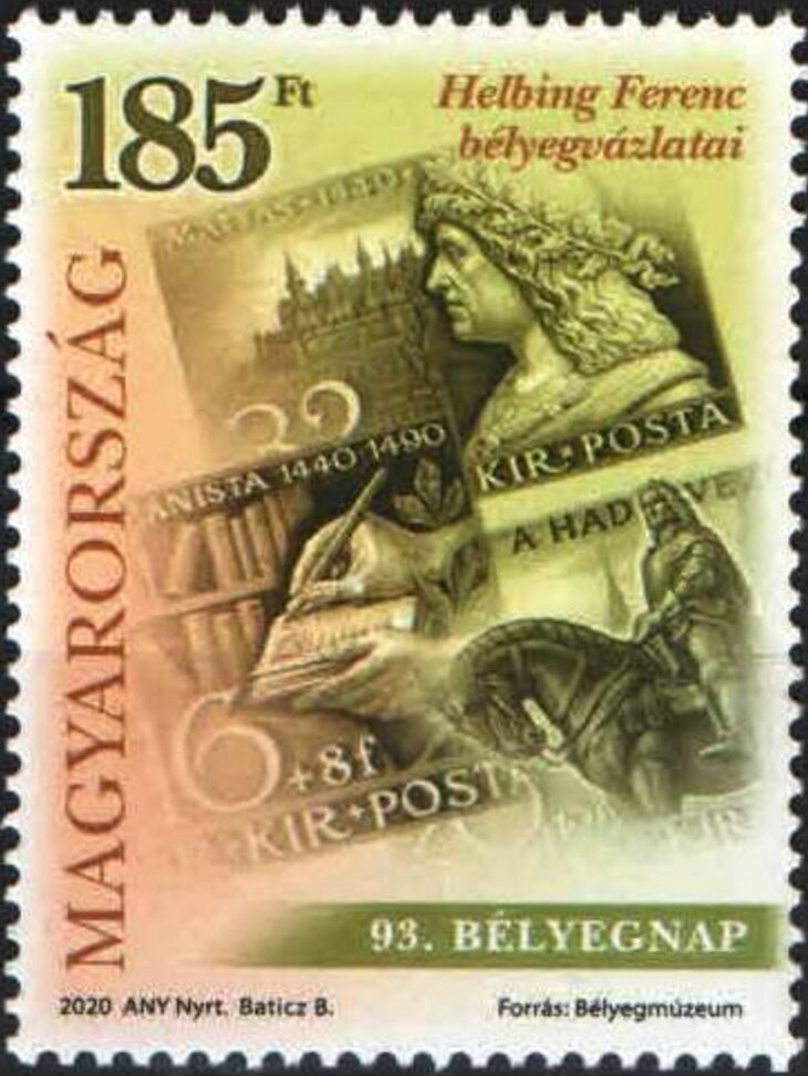 Stamp Designs of Ferenc Helbing