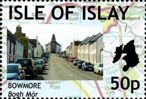 Stamp, Islay Villages, Bowmore, Cinderellas,  , Buildings