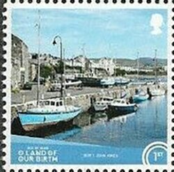 View of Port St Mary by John Jones