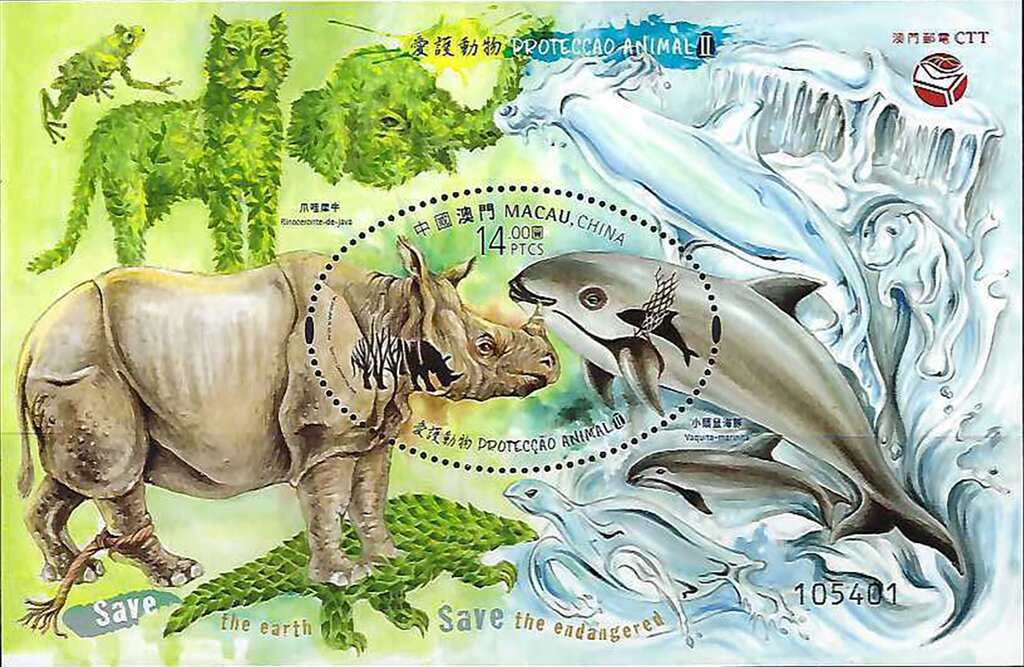 Javan Rhinoceros (Rhinoceros sondaicus)