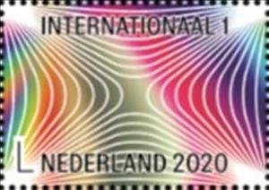 Stamp, Kaleidoscope, Netherlands,  , Geometric Shapes