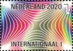 Stamp, Kaleidoscope, Netherlands,  , Geometric Shapes