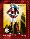 Stamp, DC Comics : Harley Quinn, Personalized and Private Mail Stamps,  , Cartoons