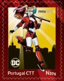 Stamp, DC Comics : Harley Quinn, Personalized and Private Mail Stamps,  , Cartoons