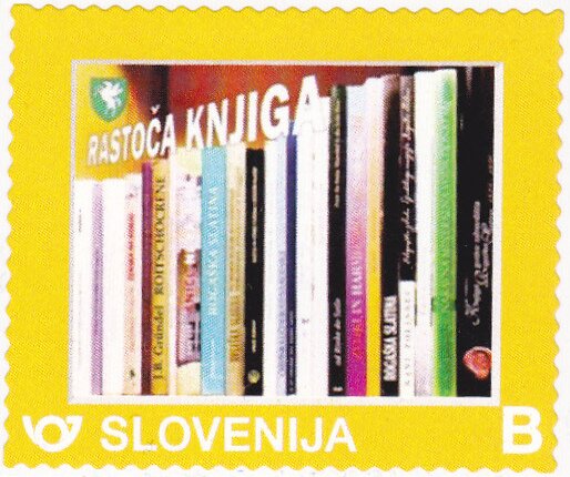 Slovenian literature on stamps