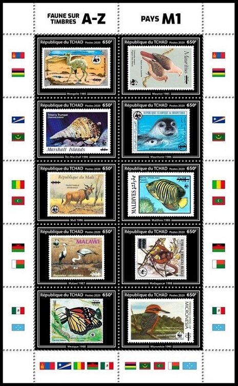 Fauna on Stamps