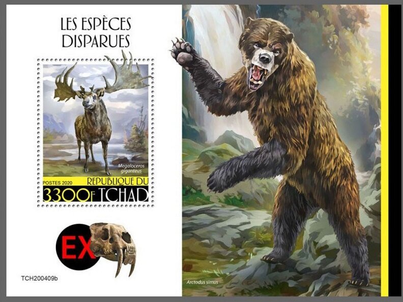 The Irish Elk (Megaloceros giganteus)