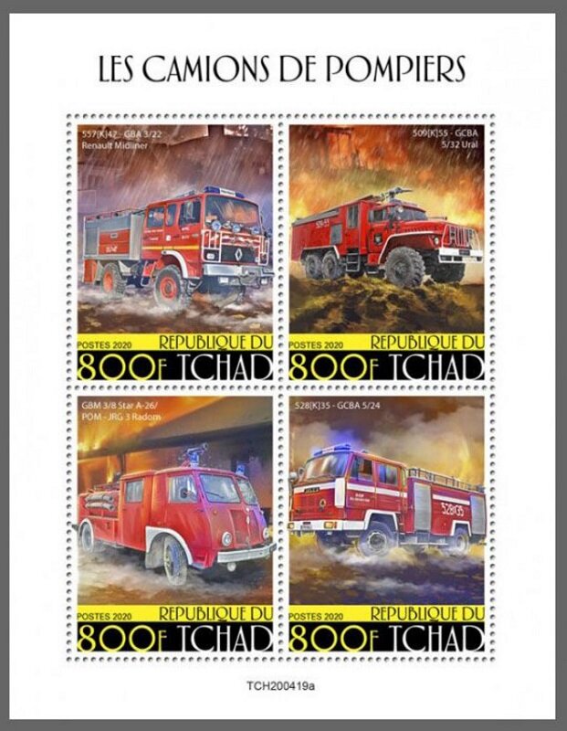 Various Fire Trucks