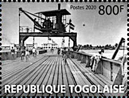 The Autonomous Port of Lomé - historic view