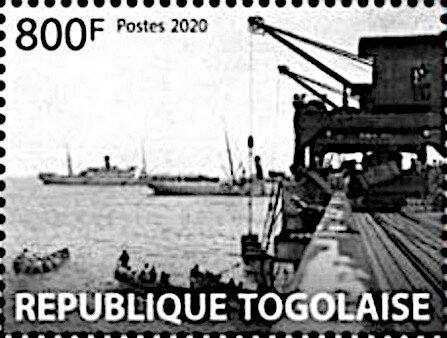 The Autonomous Port of Lomé - historic view