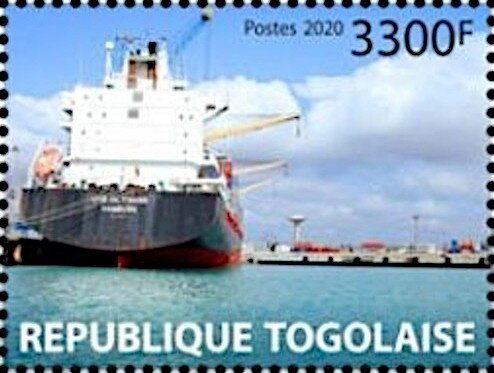 The Autonomous Port of Lomé - historic view
