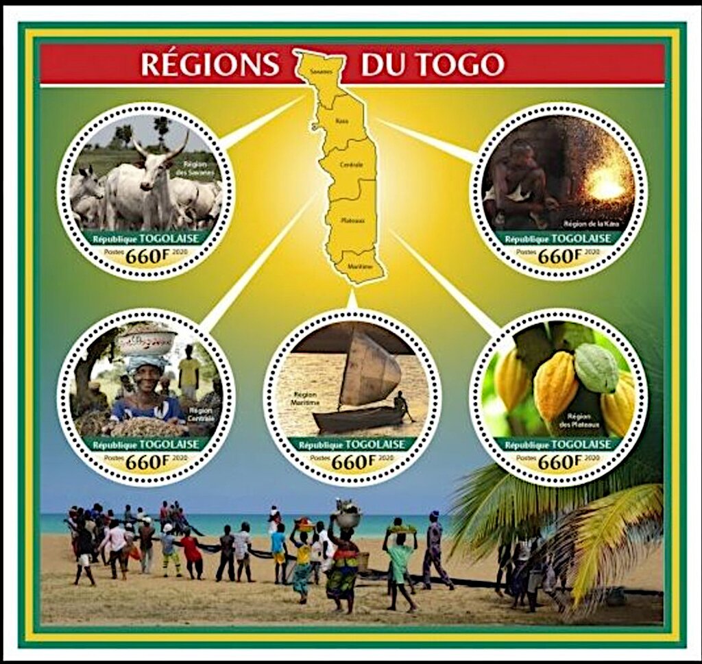 Regions of Togo