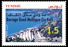 Ouedi Malleg Dam in Kef