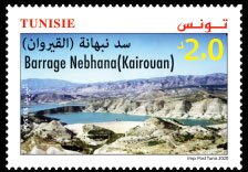 Nabhana Dam in Kairouan